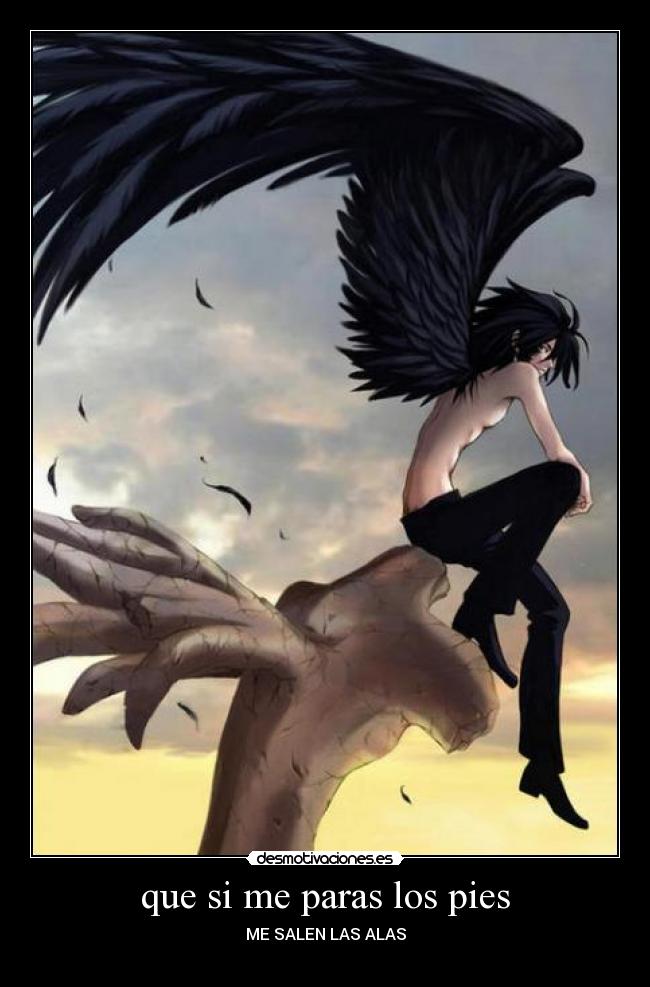 que si me paras los pies - ME SALEN LAS ALAS
