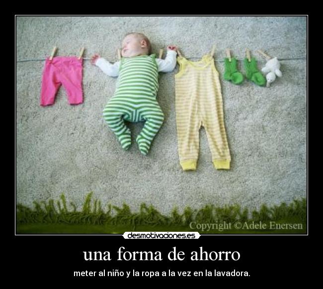 una forma de ahorro -