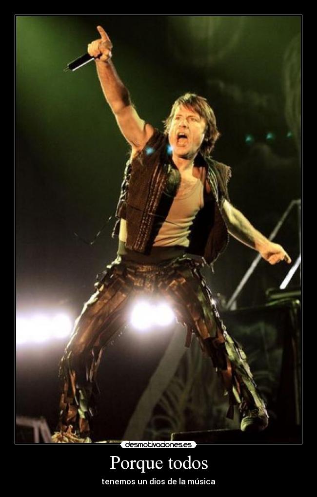 Porque todos - tenemos un dios de la música