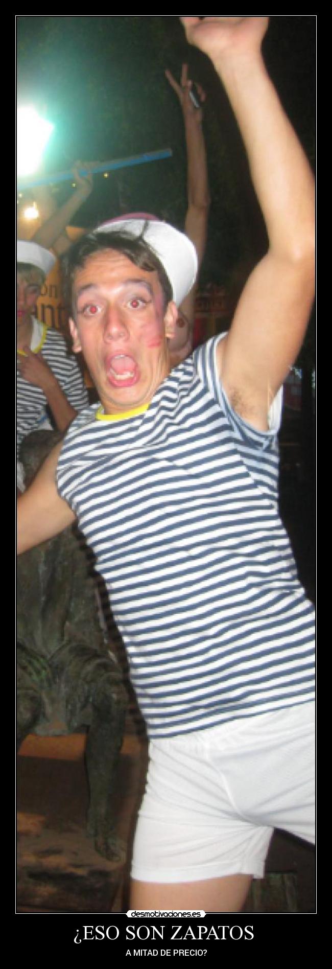 ¿ESO SON ZAPATOS - A MITAD DE PRECIO?