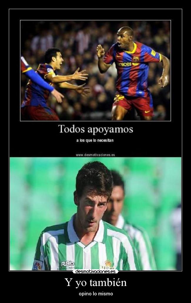 Y yo también - 
