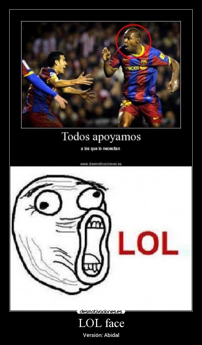 LOL face -