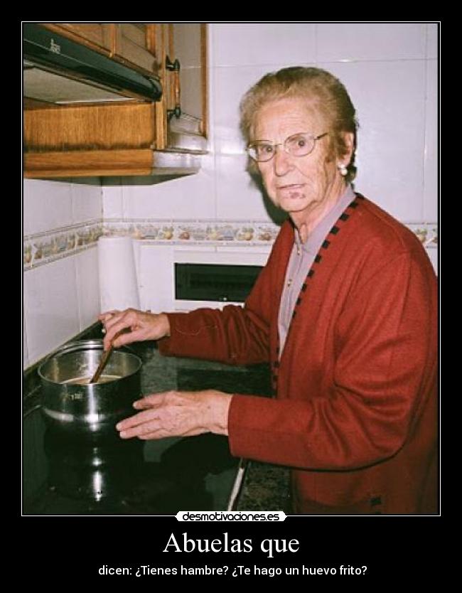 carteles abuela huevo desmotivaciones