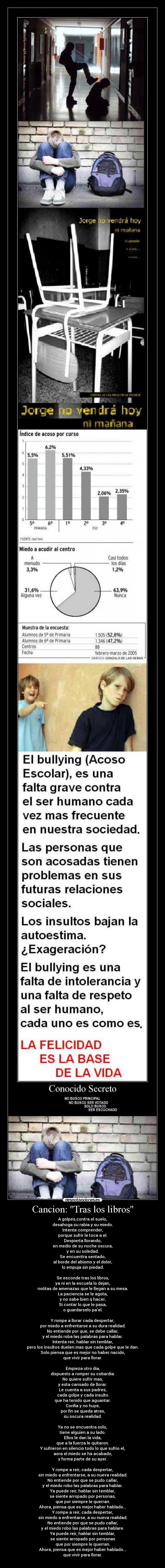 Cancion: Tras los libros -