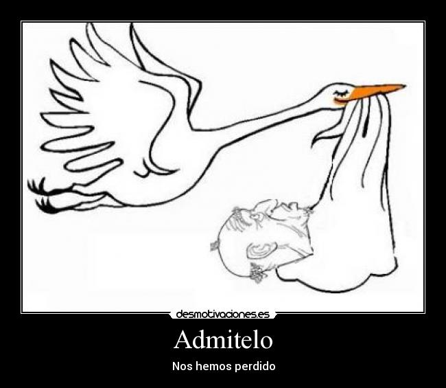 Admitelo - Nos hemos perdido