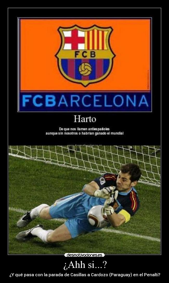 carteles catalan cule espana casillas parada desmotivaciones