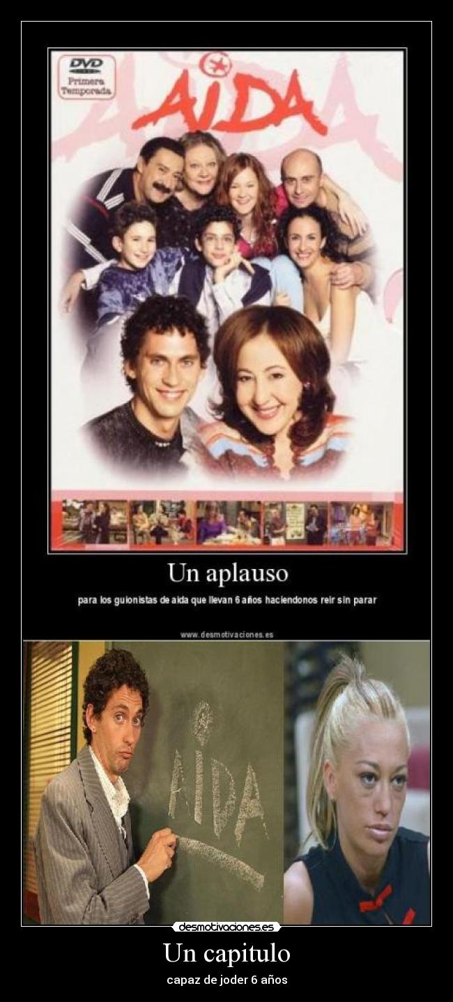 Un capitulo - capaz de joder 6 años
