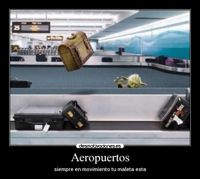 Aeropuertos - siempre en movimiento tu maleta esta
