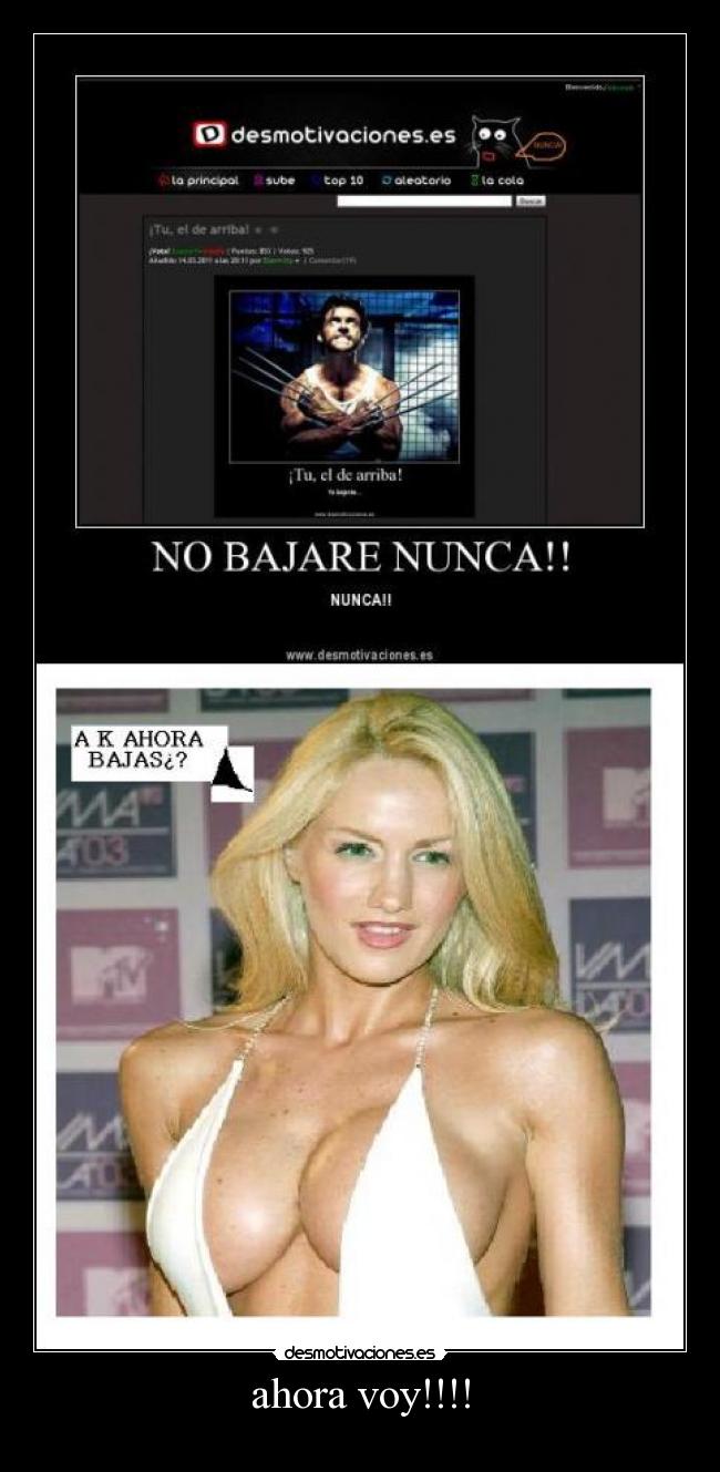 ahora voy!!!! - 