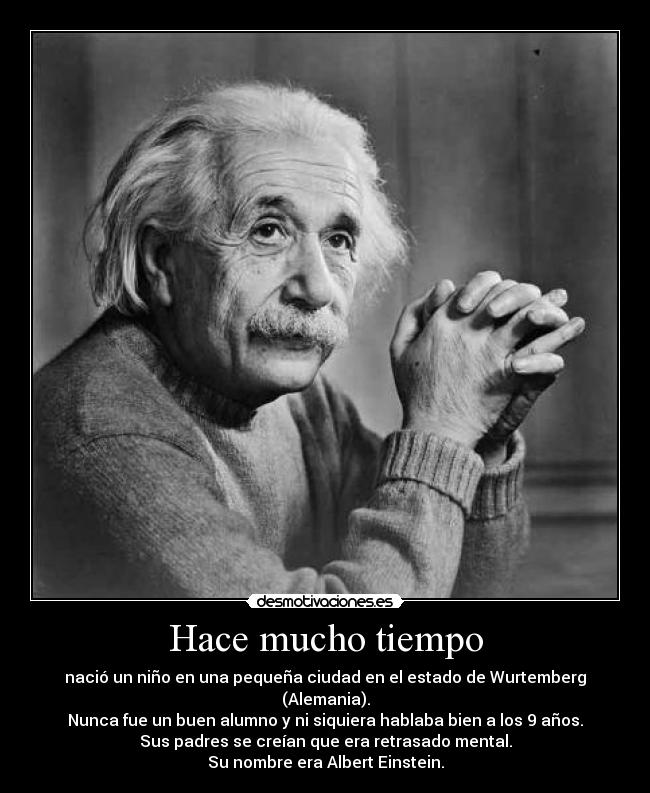 Hace mucho tiempo -