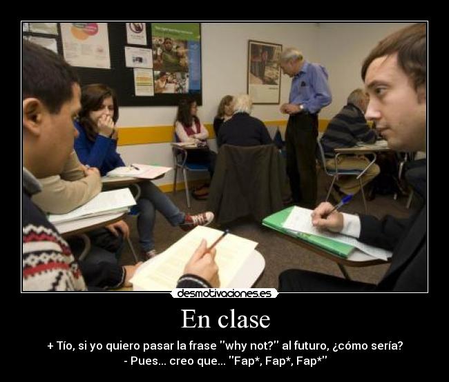 En clase -