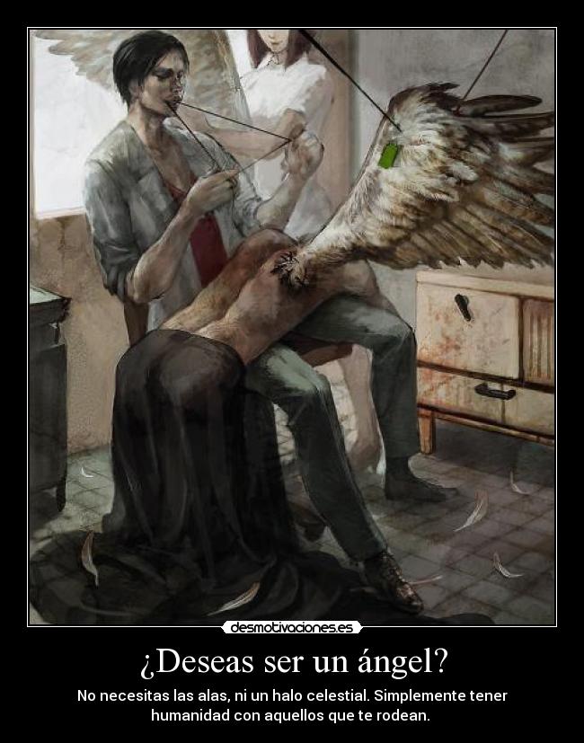 ¿Deseas ser un ángel? - 
