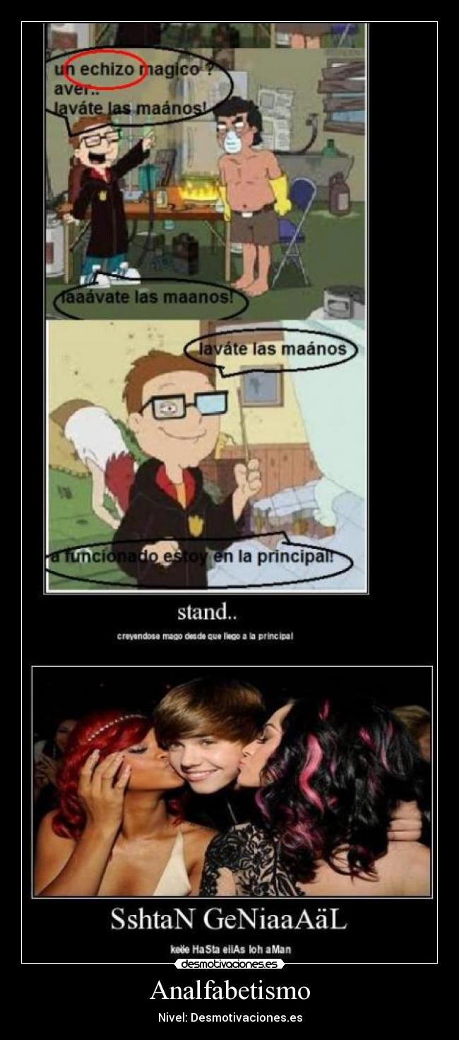 Analfabetismo - Nivel: Desmotivaciones.es