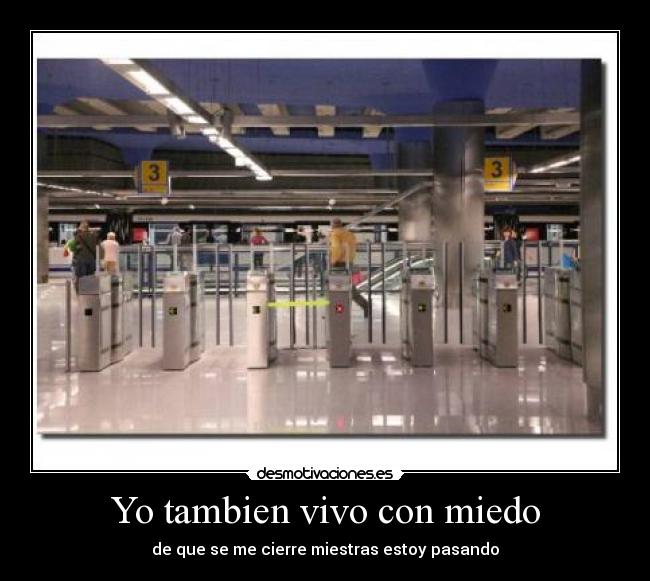 Yo tambien vivo con miedo - 