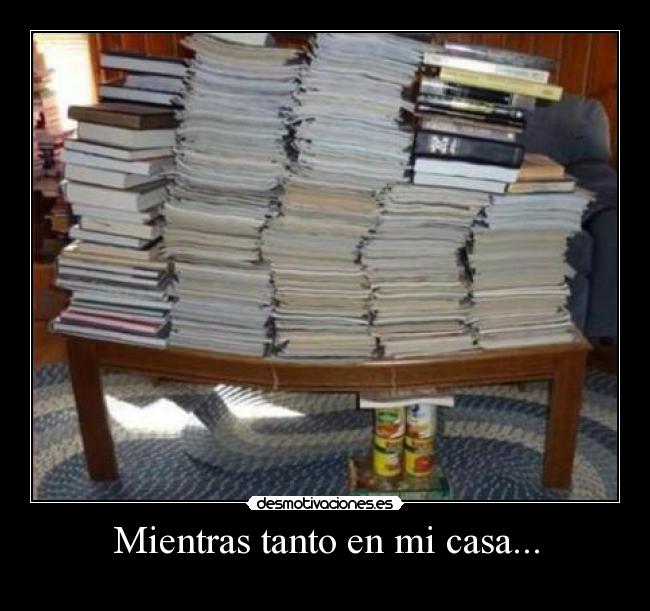 Mientras tanto en mi casa... -