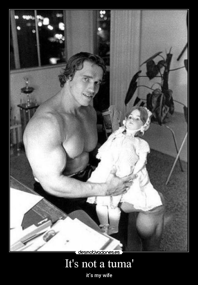 Its not a tuma - its my wife