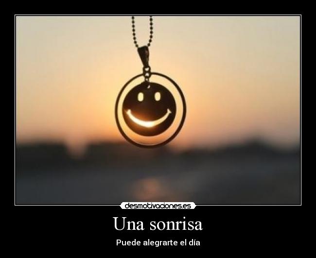 Una sonrisa - 