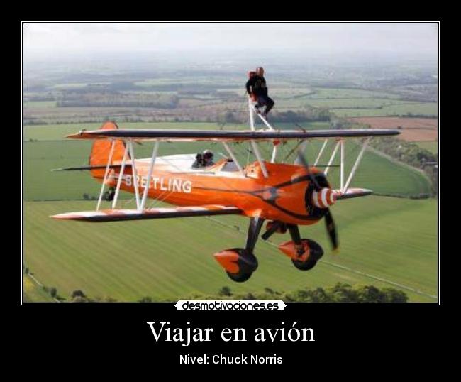 Viajar en avión -