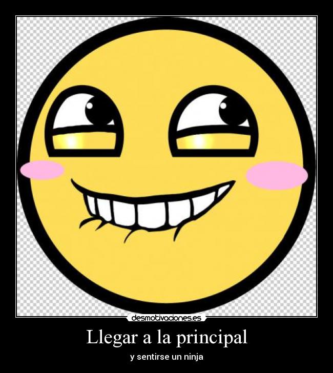 Llegar a la principal - 