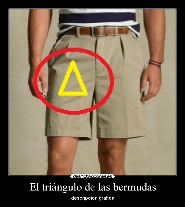 El triángulo de las bermudas - descripcion grafica