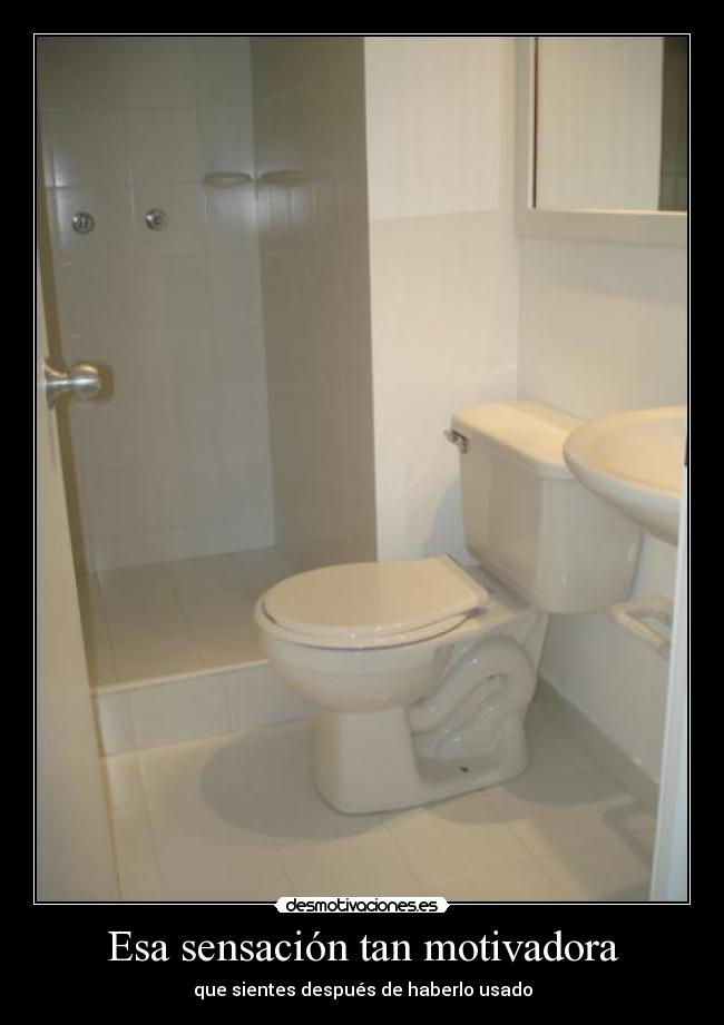 Esa sensación tan motivadora - que sientes después de haberlo usado