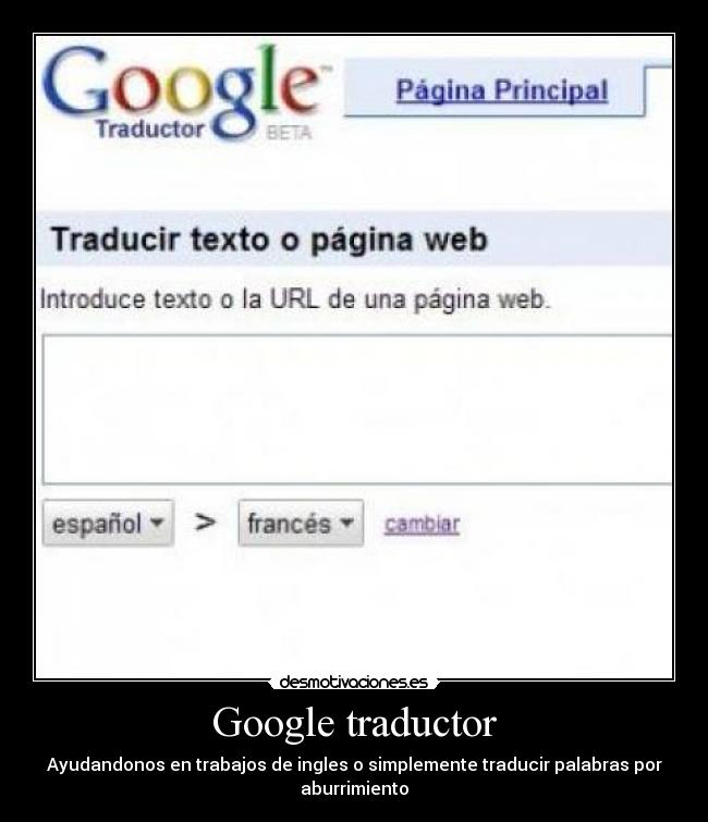Google traductor - 