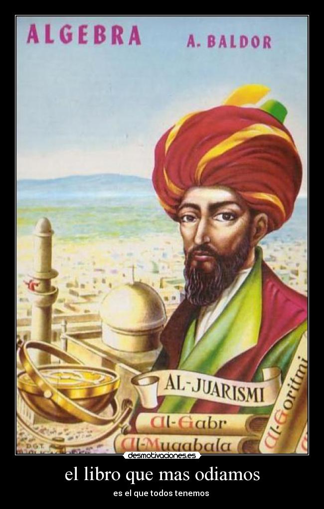 el libro que mas odiamos - es el que todos tenemos