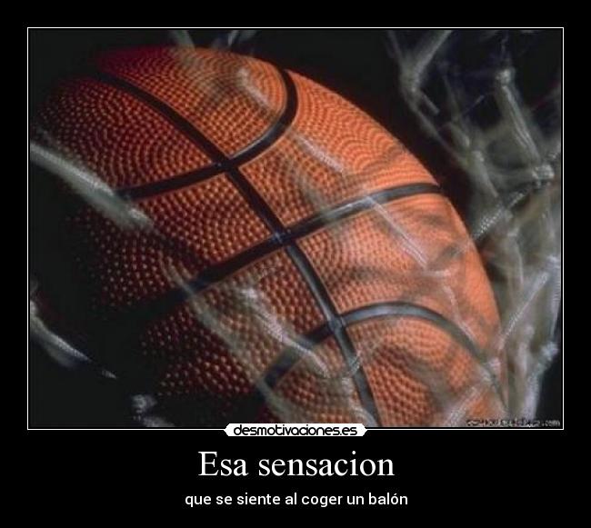 Esa sensacion -
