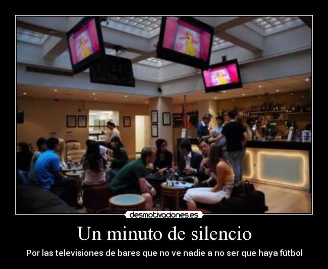 Un minuto de silencio -