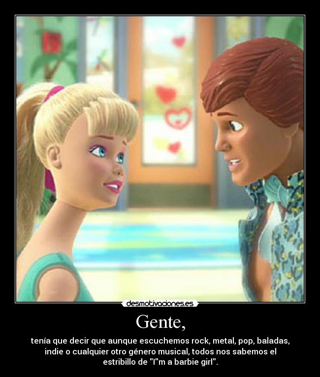 carteles barbie desmotivaciones