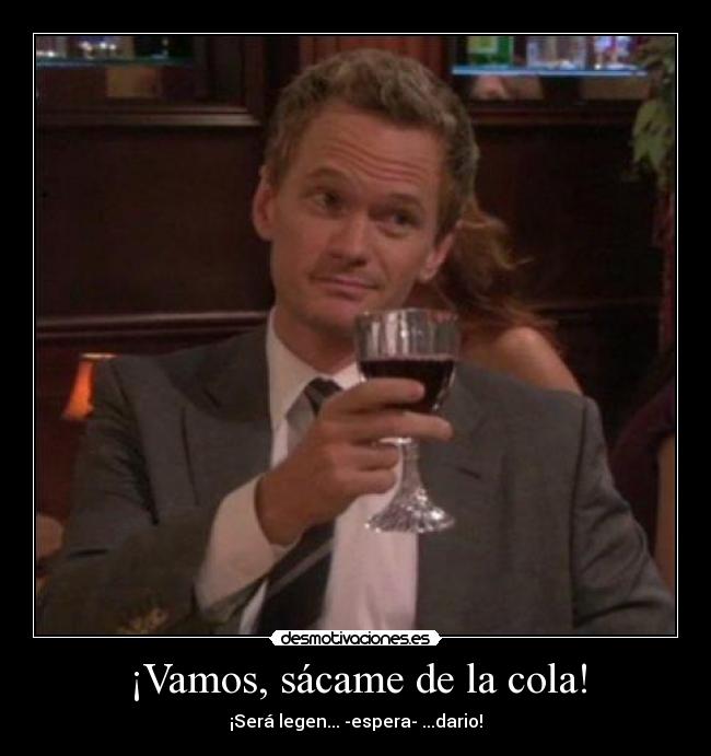 ¡Vamos, sácame de la cola! - 