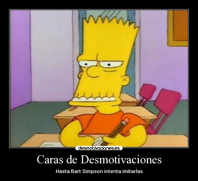 Caras de Desmotivaciones - 