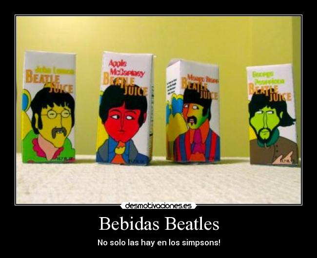 Bebidas Beatles -