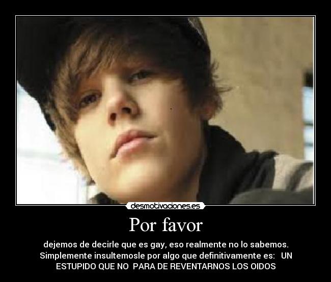 Por favor -