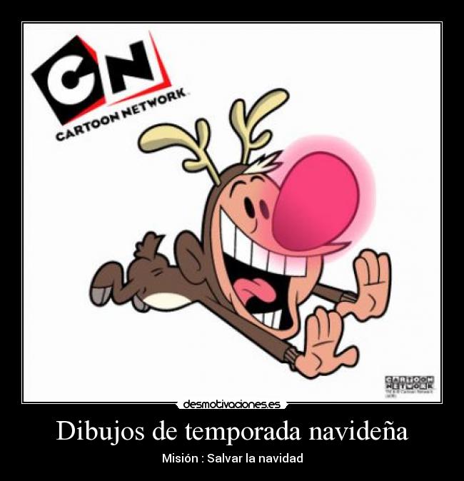 carteles billy mandy navidad dibujos mision cartel gracioso desmotivaciones