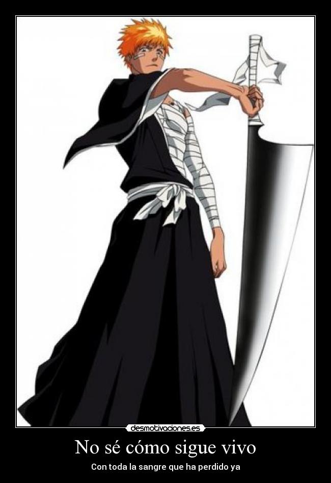 No sé cómo sigue vivo - Con toda la sangre que ha perdido ya