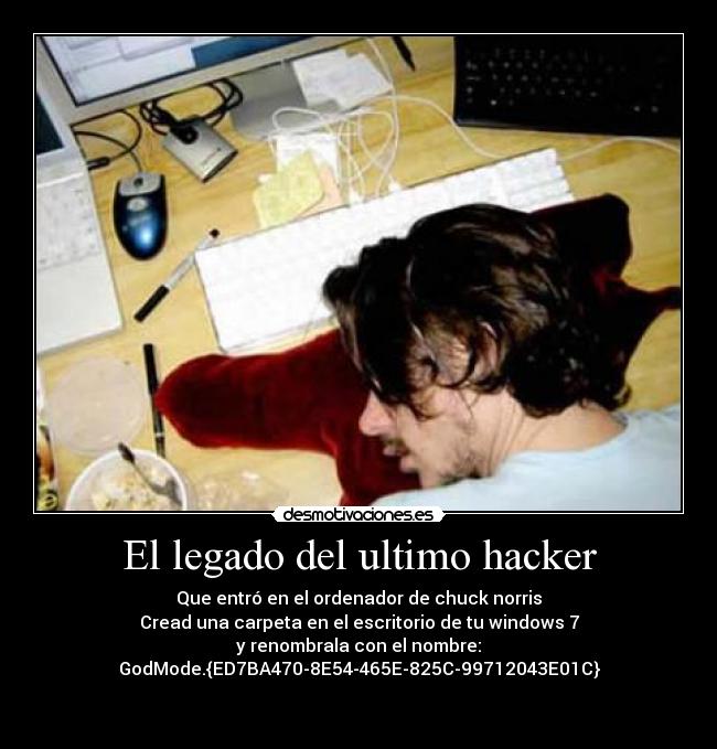 carteles hacker chuck norris huevo pascua windows desmotivaciones
