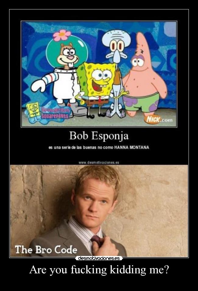 Are you fucking kidding me? - 