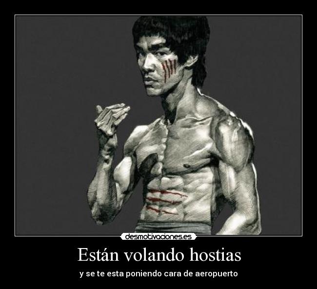 Están volando hostias - 