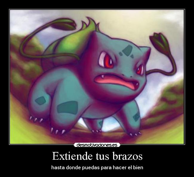 Extiende tus brazos -