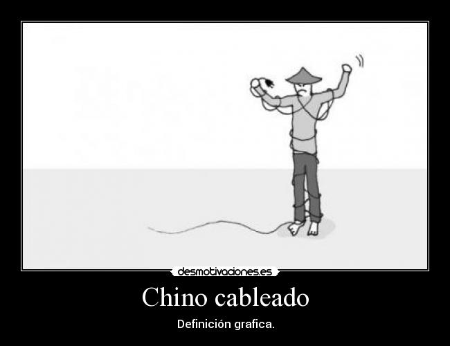 Chino cableado - 