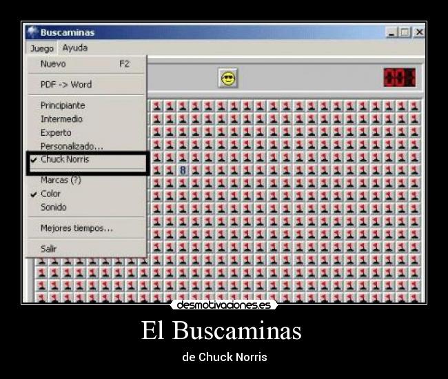 El Buscaminas - de Chuck Norris