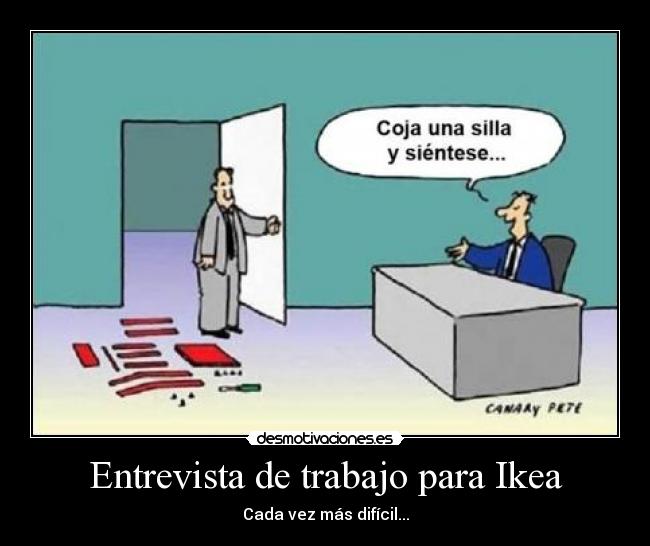 Entrevista de trabajo para Ikea - 