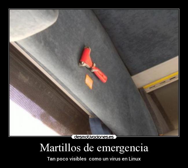 Martillos de emergencia -