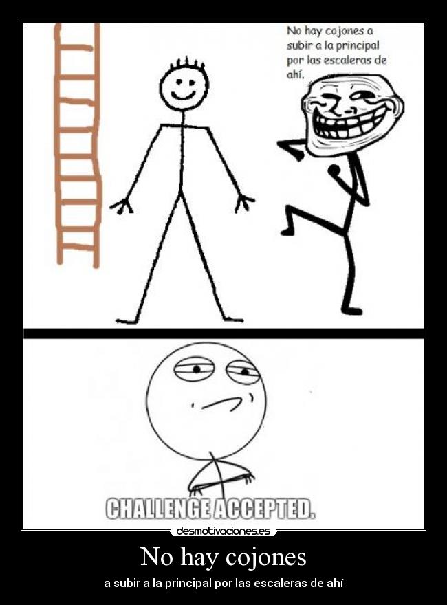 No hay cojones - a subir a la principal por las escaleras de ahí