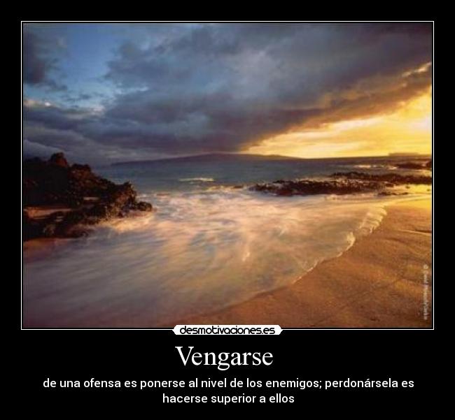 Vengarse -
