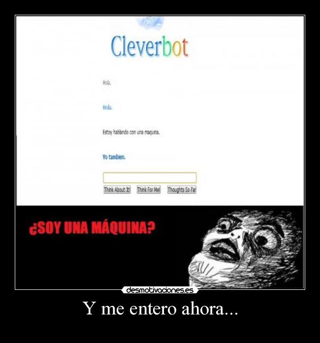 Y me entero ahora... - 