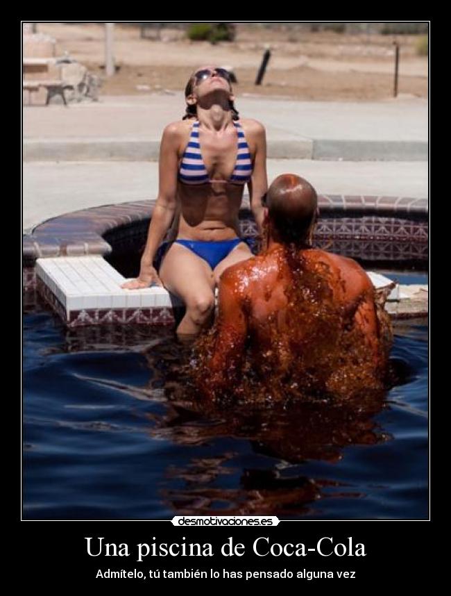 Una piscina de Coca-Cola - 