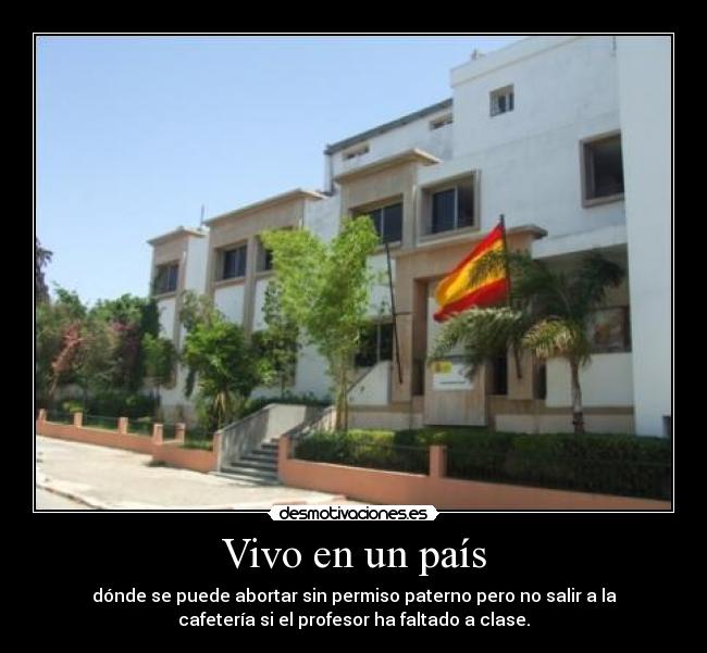 Vivo en un país -