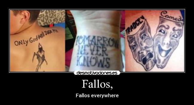 Fallos, - 